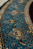 Load image into Gallery viewer, 6 x 6' Round Silk Rug Hereke Pattern #60165