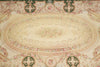 Load image into Gallery viewer, 12 x 18 Flat Weave Aubusson Rug Ivory Green #PIX-5703