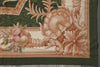 Load image into Gallery viewer, 12 x 18 Flat Weave Aubusson Rug Ivory Green #PIX-5703