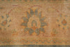 Load image into Gallery viewer, 7.9 x 8.2 Handmade Oushak Chobi Rug GREEN GOLD  #PIX-25106