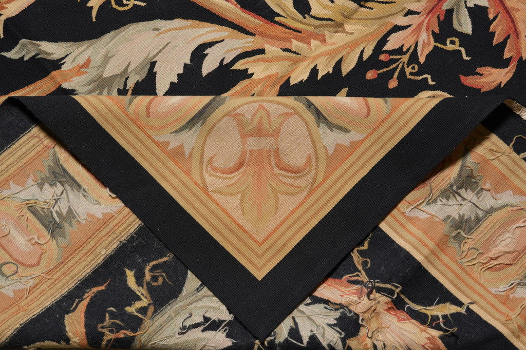 12 x 15 Flat Weave French Aubusson Rug #PIX-5721