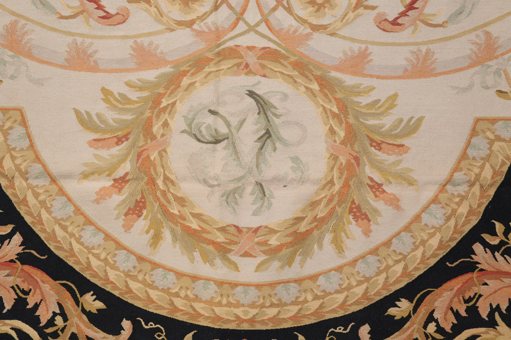 12 x 15 Flat Weave French Aubusson Rug #PIX-5721