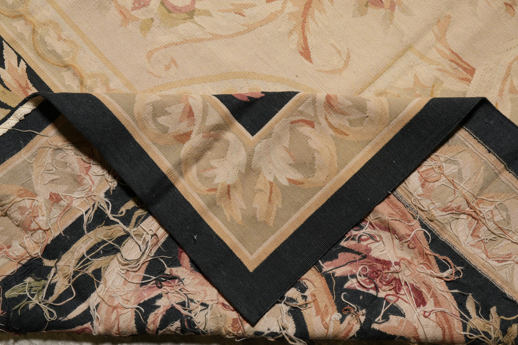9 x 12 Fine Flat Weave Aubusson Rug #F-4646