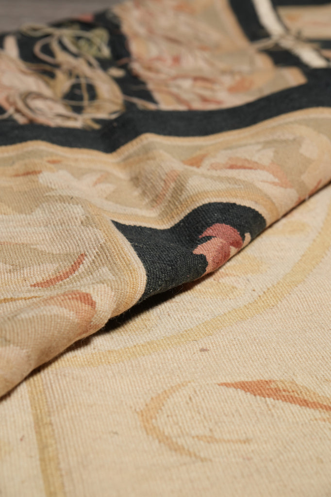 9 x 12 Fine Flat Weave Aubusson Rug #F-4646