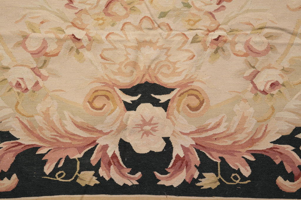 9 x 12 Fine Flat Weave Aubusson Rug #F-4646