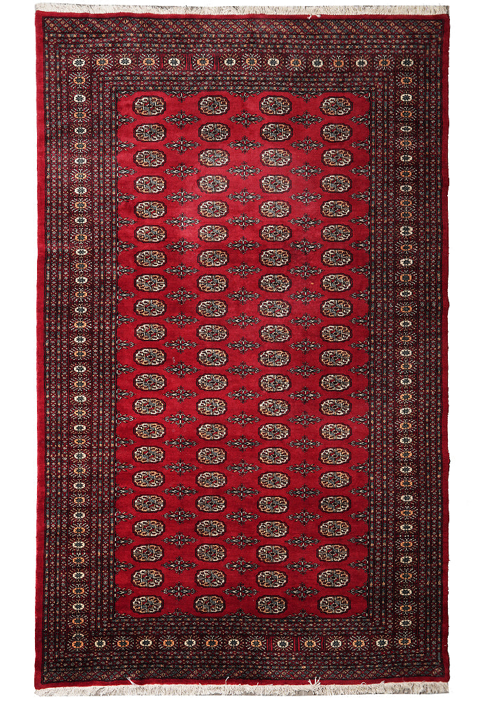 6.6 x 10.4 New Handmade Bokhara Rug Soft Wool  #F-4016