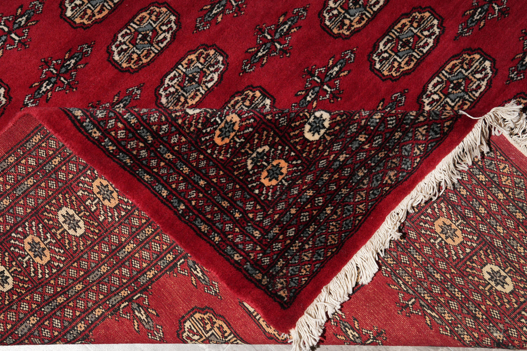 6.6 x 10.4 New Handmade Bokhara Rug Soft Wool  #F-4016