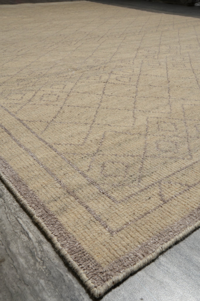 8 x 10 Gray Modern Handmade Rug #PIX-29101