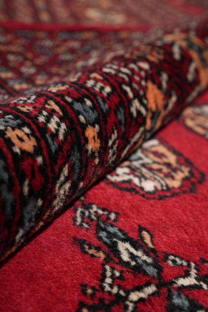 6.6 x 10.4 New Handmade Bokhara Rug Soft Wool  #F-4016