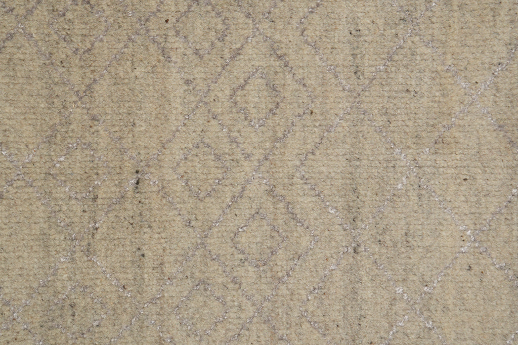 8 x 10 Gray Modern Handmade Rug #PIX-29101