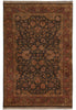 Load image into Gallery viewer, 4 x 5.5 New Handmade Wool Jaipur Rug Reproduction Mahal