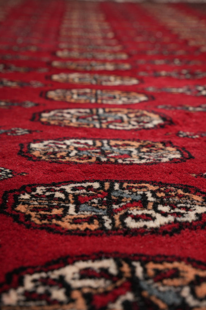 6.6 x 10.4 New Handmade Bokhara Rug Soft Wool  #F-4016