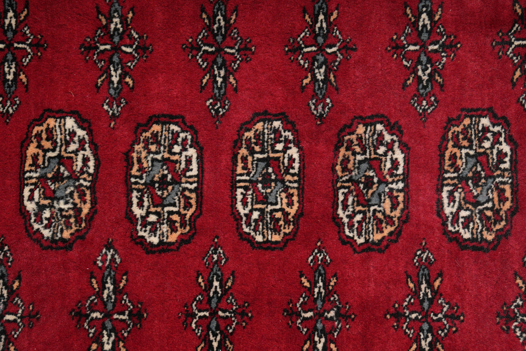 6.6 x 10.4 New Handmade Bokhara Rug Soft Wool  #F-4016