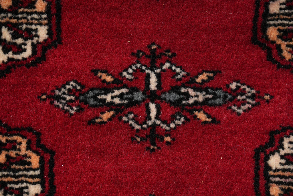 6.6 x 10.4 New Handmade Bokhara Rug Soft Wool  #F-4016