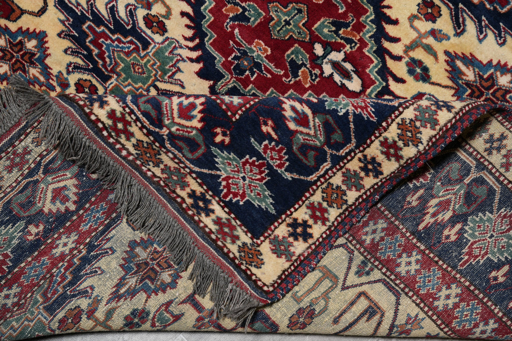 5.4 x 7.4 New Chechen Caucasion Rug Wool on Wool #F-4647