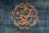 Load image into Gallery viewer, 8.6 x 11.8 Semi-Antique Chinese Art Deco Rug Dragon Friendship #F-4017