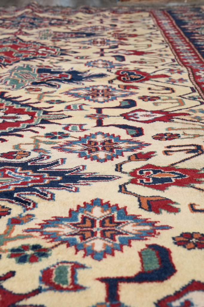 5.4 x 7.4 New Chechen Caucasion Rug Wool on Wool #F-4647