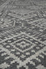 Load image into Gallery viewer, 9 x 12 Hand-knotted Contemporary Area Gray Rug #F-5636