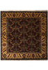Load image into Gallery viewer, 6.9 x 6.10 Feet Square Size New Handmade Wool Rug Animal Motifs #F-4018