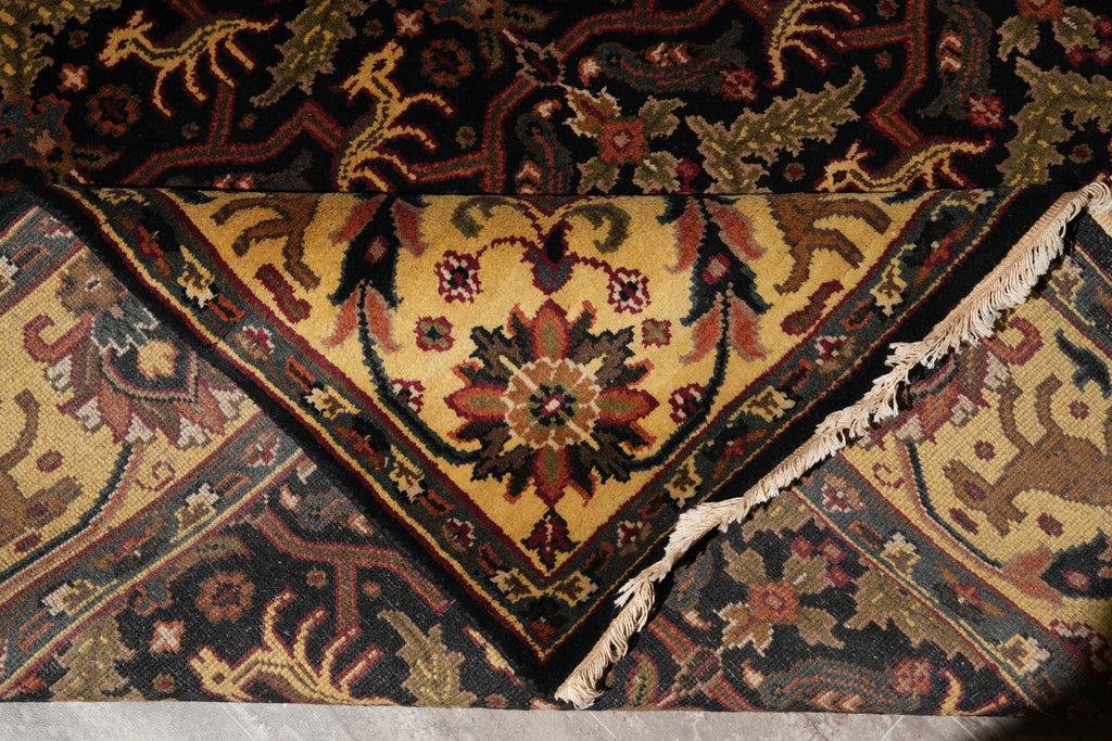 6.9 x 6.10 Feet Square Size New Handmade Wool Rug Animal Motifs #F-4018