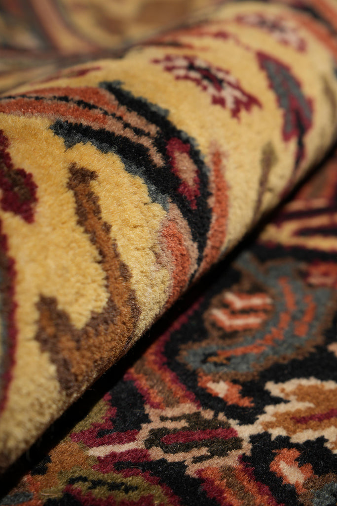 6.9 x 6.10 Feet Square Size New Handmade Wool Rug Animal Motifs #F-4018