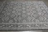 Load image into Gallery viewer, 9 x 12 Hand-knotted Contemporary Area Gray Rug #F-5636