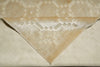 Load image into Gallery viewer, 8.8 x 12.5 Modern Beige Gold &amp; Ivory Handmade Rug #F-5422