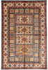 Load image into Gallery viewer, 5.7 x 8 Super Kazak Rug Finer Silky Wool