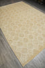 Load image into Gallery viewer, 8.8 x 12.5 Modern Beige Gold &amp; Ivory Handmade Rug #F-5422