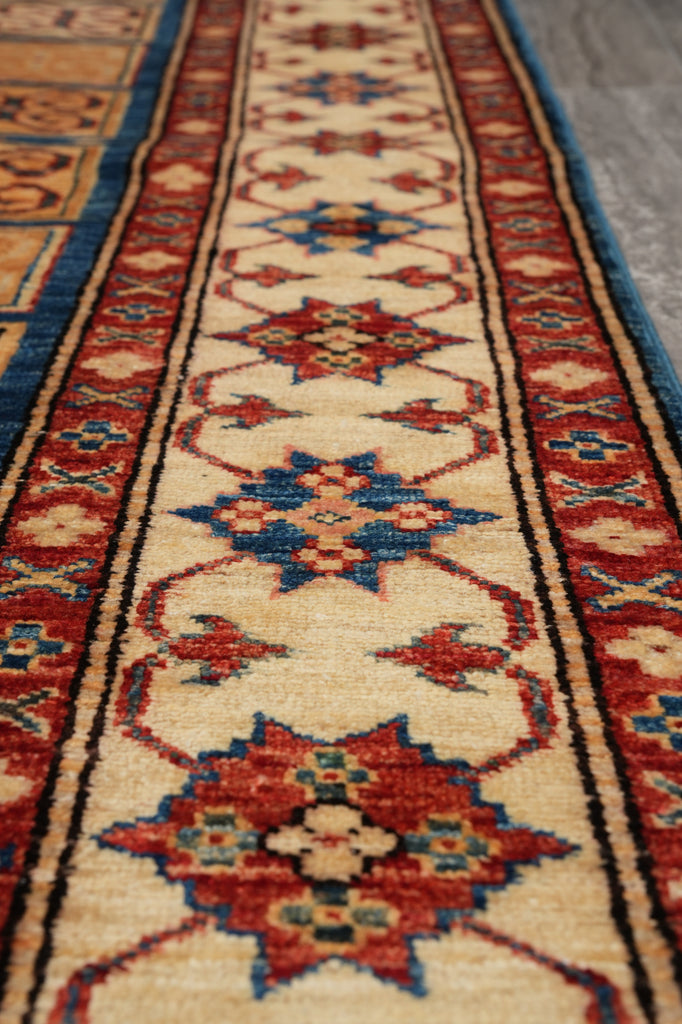 5.7 x 8 Super Kazak Rug Finer Silky Wool #PIX-24946
