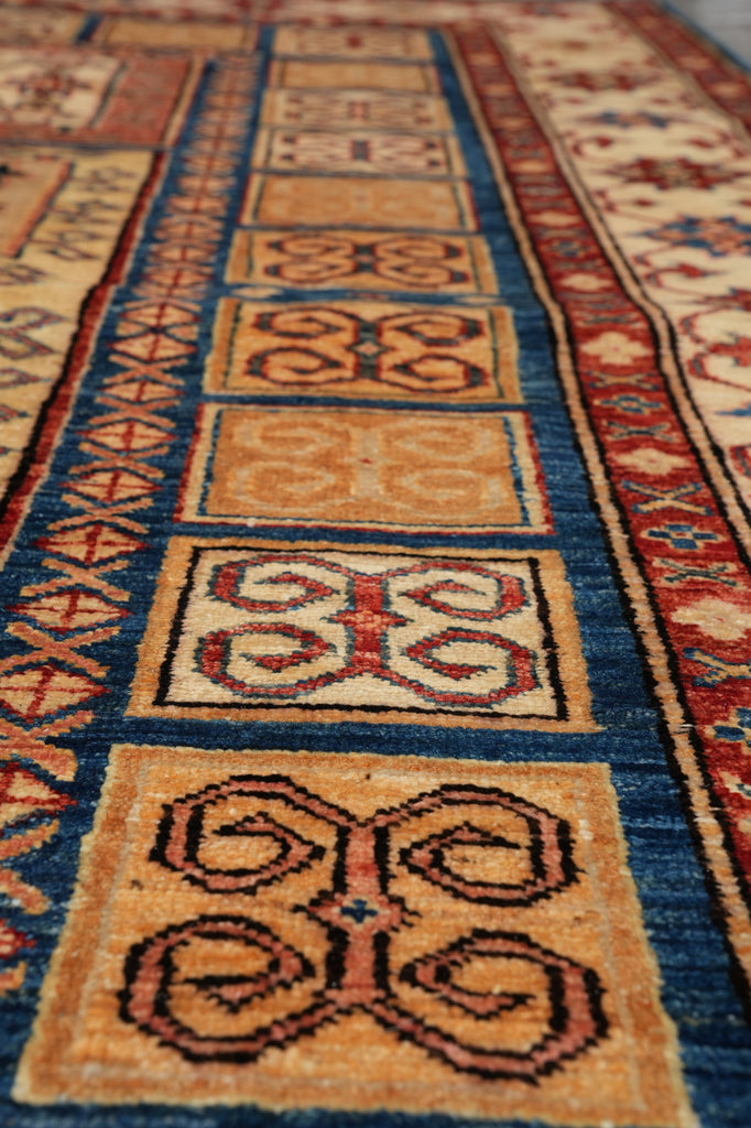 5.7 x 8 Super Kazak Rug Finer Silky Wool #PIX-24946