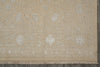 Load image into Gallery viewer, 9 x 12 Neutral Wool and Silk Fine weave Hand-knotted in India Fancy Rug Two Tone color #F-5664