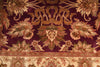Load image into Gallery viewer, 6.0 x 6.0 SQUARE New Handmade Ziglar Rug Burgundy #F-4019