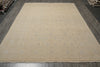 Load image into Gallery viewer, 9 x 12 Neutral Wool and Silk Fine weave Hand-knotted in India Fancy Rug Two Tone color #F-5664