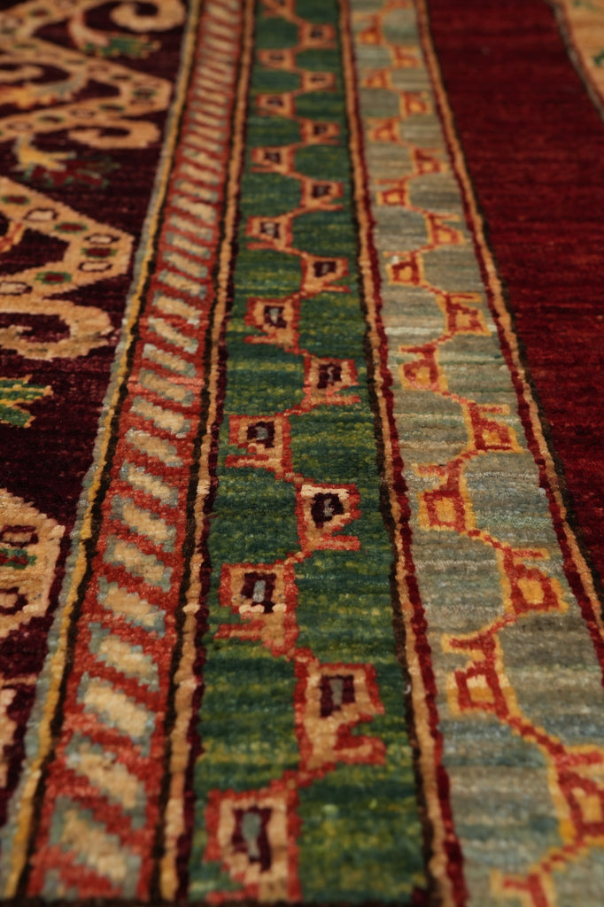 5 x 6.8 Fine Quality Silky Wool Zigler Rug #B-76109