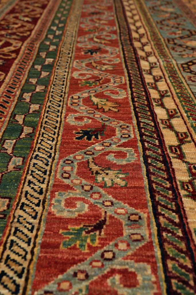 5 x 6.8 Fine Quality Silky Wool Zigler Rug #B-76109