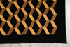Load image into Gallery viewer, 6.1 x 6.0 Square New Handmade Contemporary Rug Black #F-4020