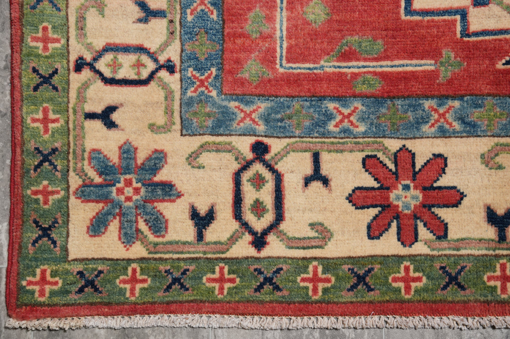 4 x 6 New Eagle Kazak Rug #PIX-28066