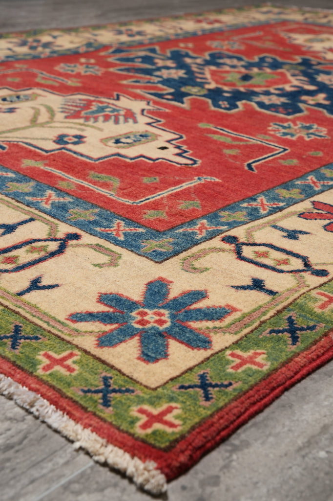 4 x 6 New Eagle Kazak Rug #PIX-28066