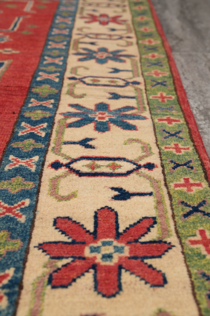 4 x 6 New Eagle Kazak Rug #PIX-28066