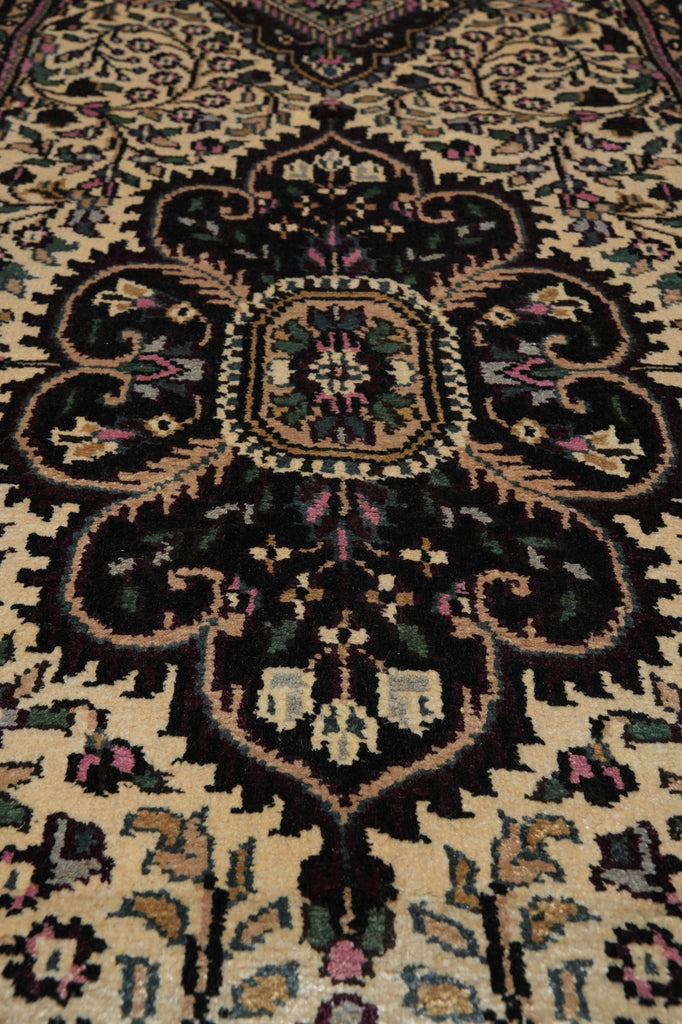 16' Feet Runner Kashmir Bamboo Silk Handmade #55043