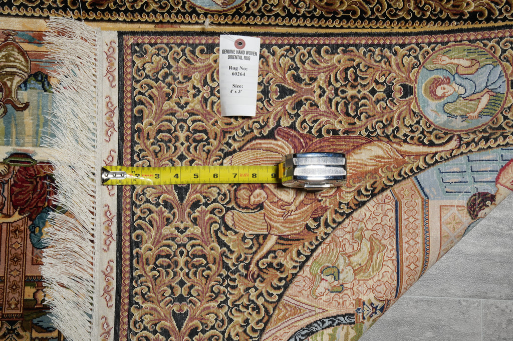 3 x 4 Last Super Rug Silk Handmade Special Rug #60264
