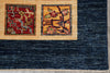 Load image into Gallery viewer, 6 x 7.7 Quality Chobi Garden Pattern Rug Super Kazak Fine Silky Wool #PIX-24919