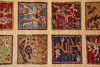 Load image into Gallery viewer, 6 x 7.7 Quality Chobi Garden Pattern Rug Super Kazak Fine Silky Wool #PIX-24919
