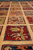 Load image into Gallery viewer, 6 x 7.7 Quality Chobi Garden Pattern Rug Super Kazak Fine Silky Wool #PIX-24919