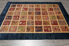Load image into Gallery viewer, 6 x 7.7 Quality Chobi Garden Pattern Rug Super Kazak Fine Silky Wool #PIX-24919