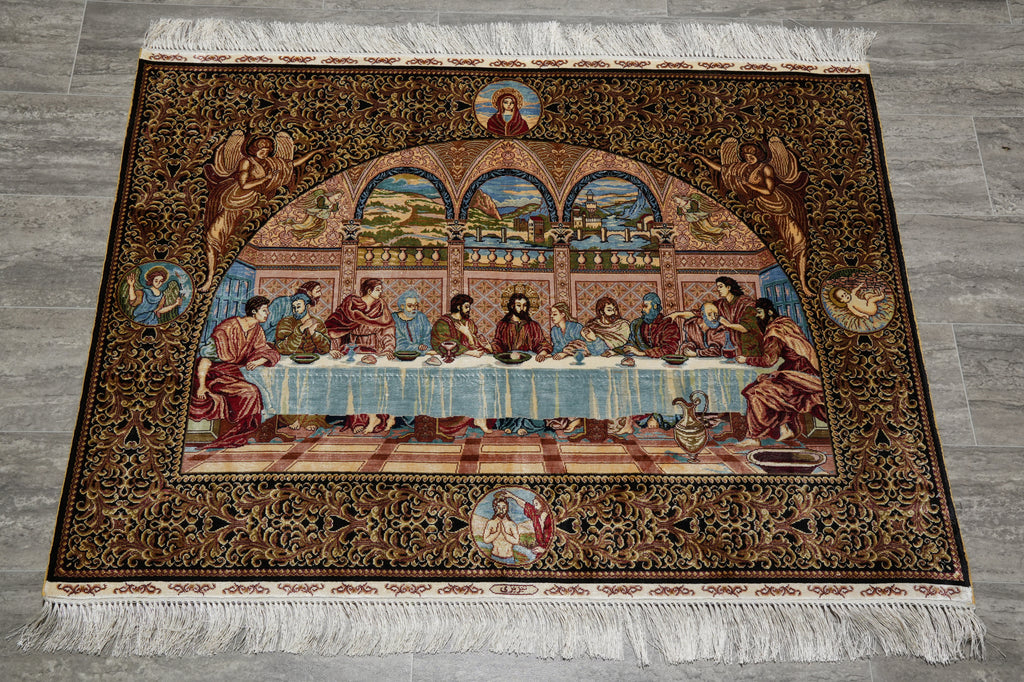 3 x 4 Last Super Rug Silk Handmade Special Rug #60264