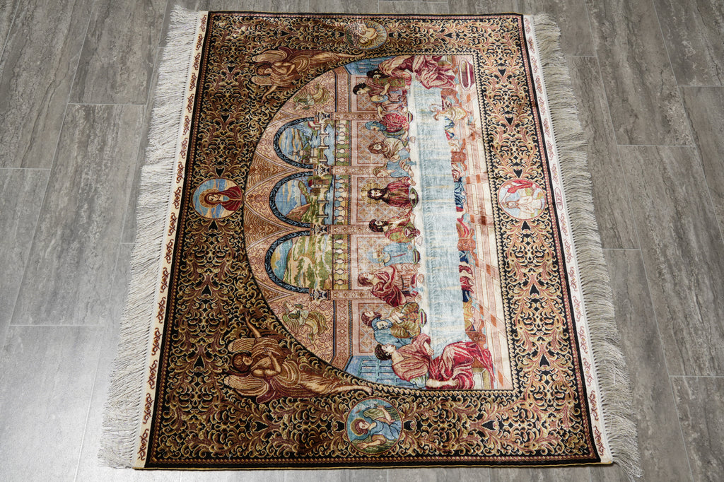 3 x 4 Last Super Rug Silk Handmade Special Rug #60264