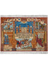 Load image into Gallery viewer, 3 x 4 Judaica Ten Commandments Silk Rug Handmade Hanging Art Carpet #60252