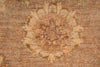 Load image into Gallery viewer, 5.5 x 6.0 Feet Square Chobi Peshawar New Rug  Brown Karmel #F-4022